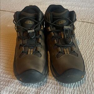 Keen Brown Waterproof Leather Hiking Boots